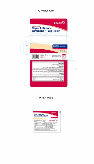 Leader Triple Antibiotic + Pain Relief 1oz Cder (Leader Triple Antibiotic + Pain Relief 1oz Cder)